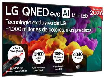 TV LG 75%%%quot; 75QNED86B6B UHD QNED EVO MINILED A8 144H