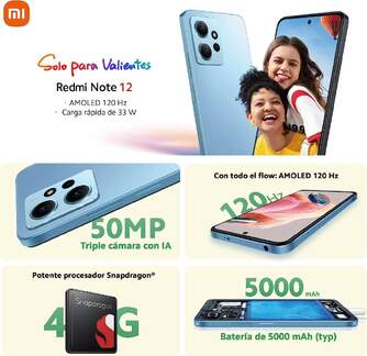 SMARTPHONE REDMI NOTE 12 4/128 6,67%%%quot; GRAY