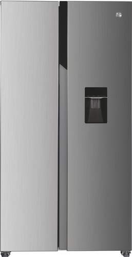 Frigorifico Americano Hoover HHSBSO6174XWD - Inox, Dispensador, 177cm, sin toma de agua