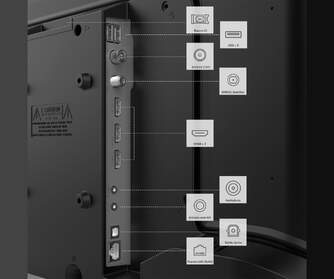 TV GENIUM 24%%%quot; GTV24HD HD WEBOS