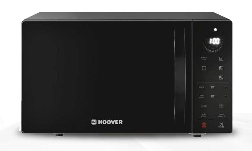 Microondas Hoover HMG25STB - Negro, 25L, Táctil, Diseño Prem