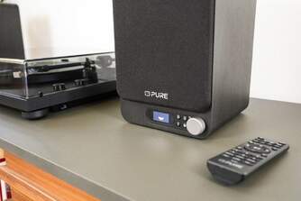 ALTAVOZ TV PURE CLASSIC ACTIVE BLACK BT RADIO USB