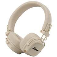 Auriculares Marshall Major V - Bluetooth LE, 20-20000 Hz, 100 h autonom&iacute;a, Crema