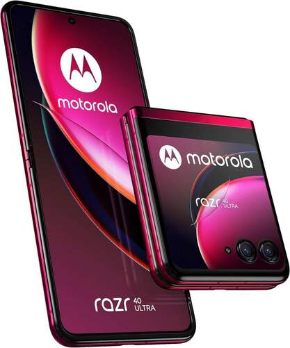Smartphone Motorola Razr 40 Ultra - 8/256 GB, Pantalla 6,9", Magenta