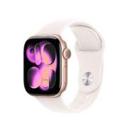 Apple Watch Series 11 Rosa  - 1,65" OLED, GPS + Cellular, Bluetooth 5.3, 24 h autonomía, talla S/M