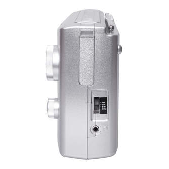 RADIO PORTATIL ELBE NOVEEN PR451 PLATA