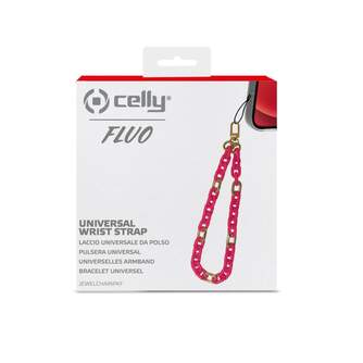 PULSERA CELLY SUJECCION MOVIL ROSA FLUOR