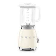 Batidora Vaso Smeg BLF03CREU - 800 W, 1,5 L, 4 Velocidades, Crema