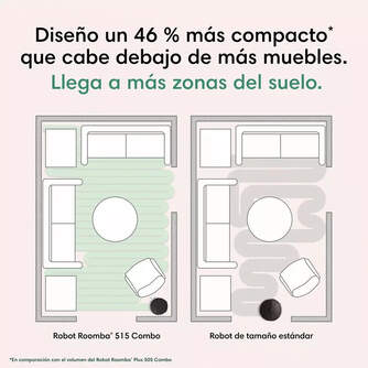 ASPI. ROBOT ROOMBA PLUS 515 N285040 AUTOVAC. FRIEGA
