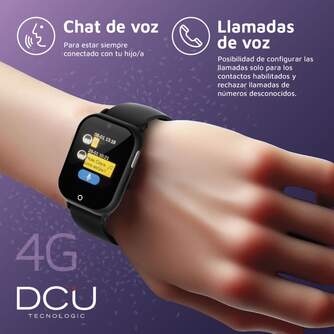 SMARTWATCH DCU LITTLEONE 4G KIDS NEGRO