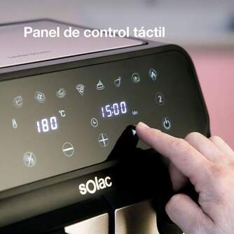 FREIDORA AIRE SOLAC FA1520 4 4L DOBLE 1700W