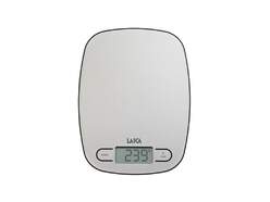 Balanza Laica KS1033 Electr&oacute;nica - Pantalla LCD, Funci&oacute;n Tara, Medici&oacute;n de liquidos, inox