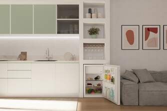 FRI. CANDY CNOQ2S58EW 85x55x58 TABLETOP BLANCO