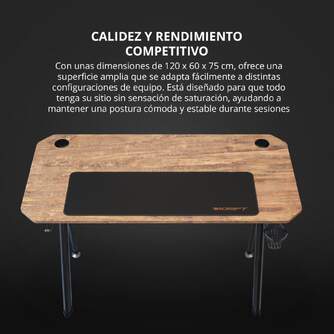 MESA DE ESCRITORIO DRIFT DZ175 120CM ALFOM WOOD