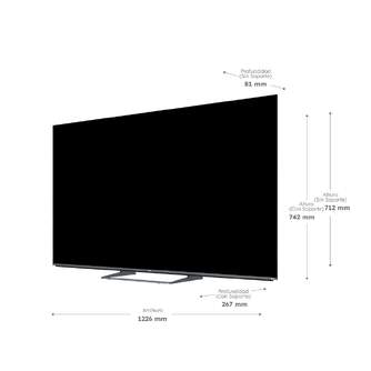 TV HAIER 55%%%quot; H55M80FUX UHD MINILED GOOGLETV PEANA