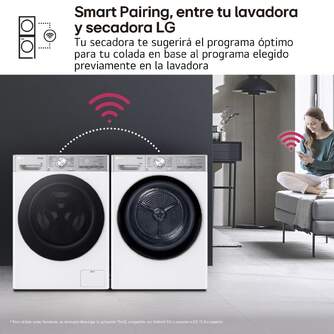 SECADORA LG RH10V9AV2WR 10K BC BCA DSP WIFI