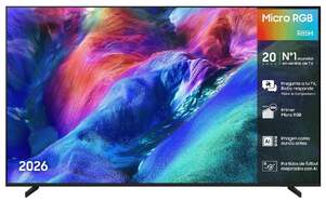TV Samsung 65" MicroRGB TMR65R85H - 4K Ultra HD, Smart TV Tizen, altavoces 30W, 240 Hz, HDR10+