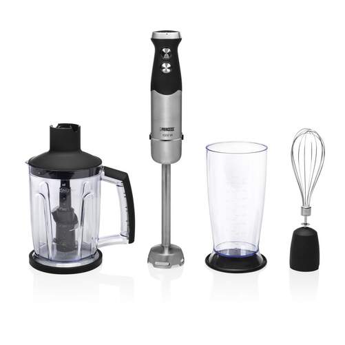 Batidora Princess 221221 - 1000W, 25 Velocidades, Accesorios Barilla +