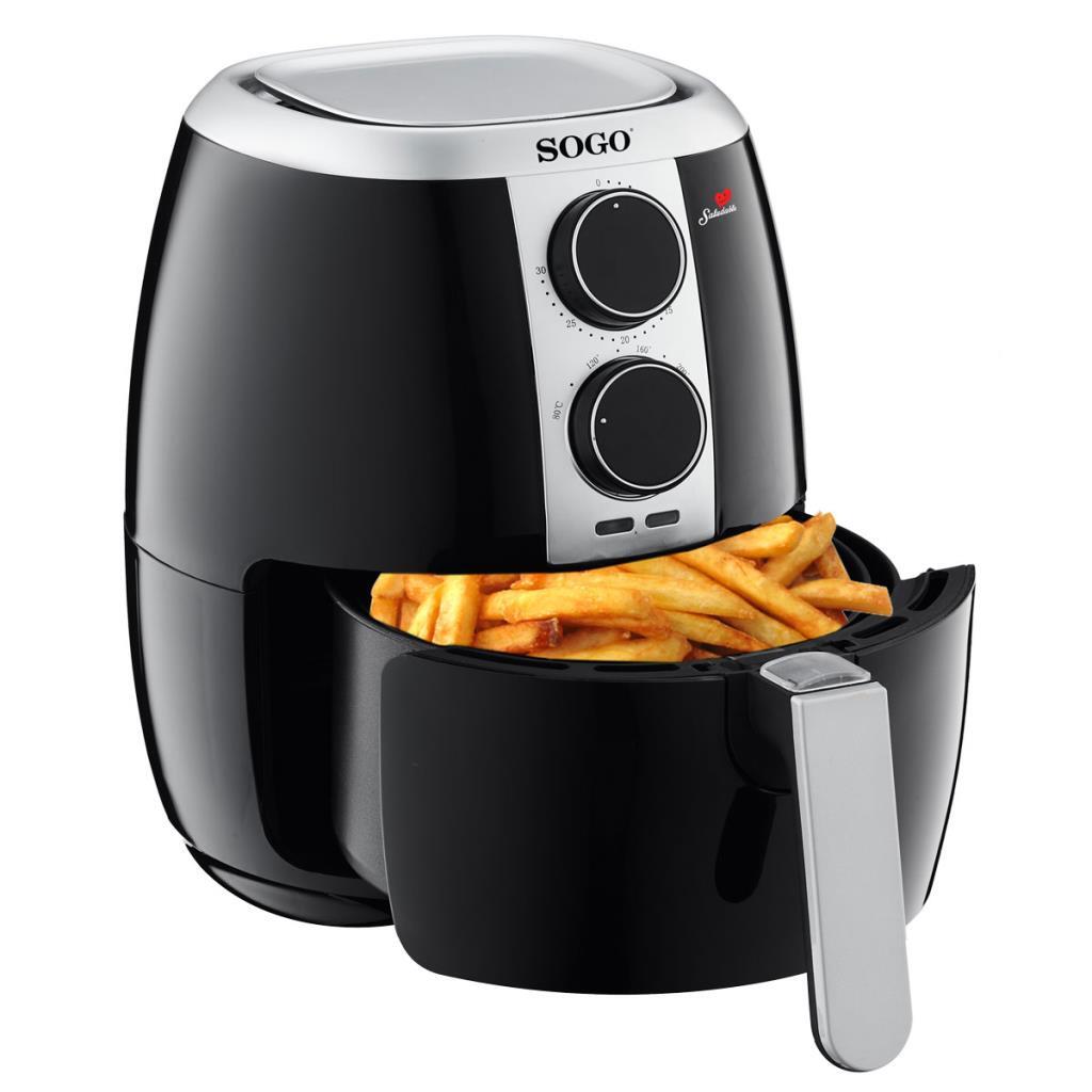 Freidora Aire Sogo FRE-SS-10475 - 1500W, 3.5 Litros