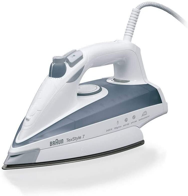 Plancha Braun Texstyle 7 TS735 - 2400W, Vapor 150/50gr