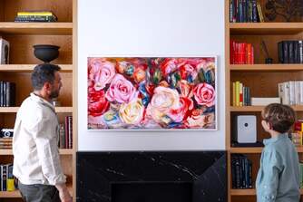 TV SAMSUNG 65%%%quot; TQ65LS03H UHD QLED THEFRAME