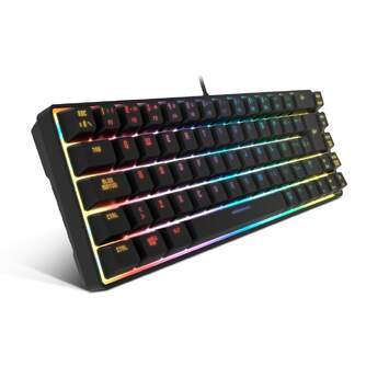 TECLADO KROM KALISTA MINI RGB MEMBRANA