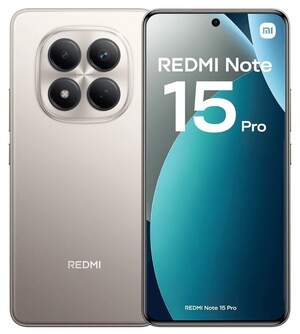 SMARTPHONE REDMI NOTE 15 PRO 8/256 6,83%%%quot; TITANIUM