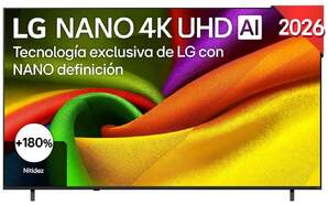TV LG 85" NanoCell 85NU8E0B3LA - 4K Ultra HD, Smart TV WebOS26, altavoces 20W, HDR10 Pro