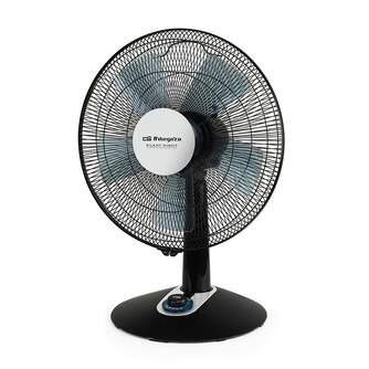 VENTILADOR SOBREMESA ORBEGOZO TF0149 40CM 60W BK