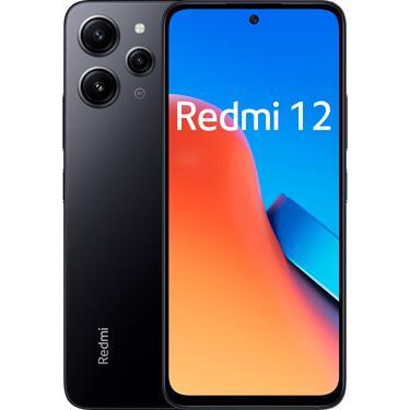 Redmi 12 8/256GB Negro - 6.79" FHD+ 90Hz, NFC, MediaTek G88, 50-82/8Mpx, 5000mAh 18W, Dual SIM