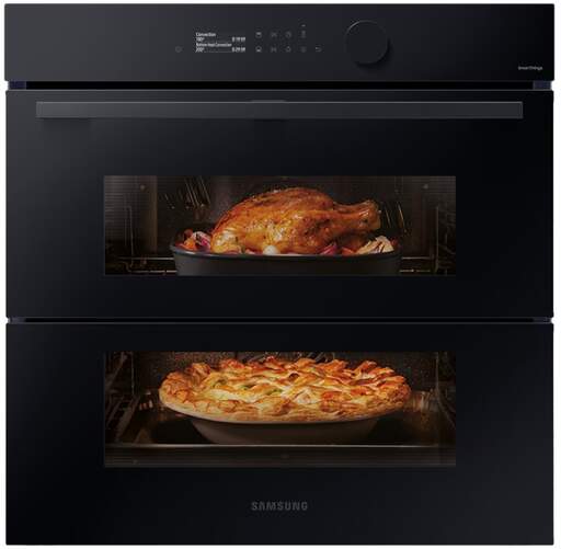 Horno Samsung NV7B5750TDK/U1 - 76 L, Pirol&iacute;tico, Funci&oacute;n Air Fry, Cocci&oacute;n Dual, Clase A+, Negro