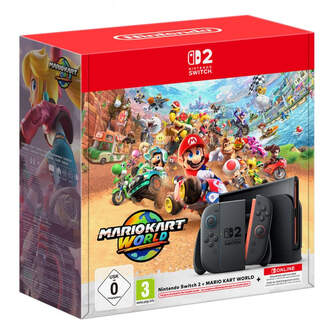 CONSOLA NINTENDO SWITCH 2 MARIO KART WORLD  3M NSO