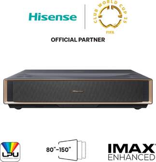 PROYECTOR HISENSE LASER CINEMA PT1 80-150%%%quot; 4K SMAR