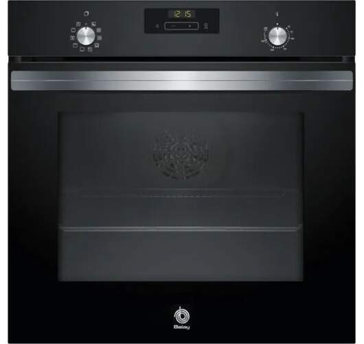 Horno Balay 3HB4131N2 - Capacidad de 71 L, negro, aqualisis