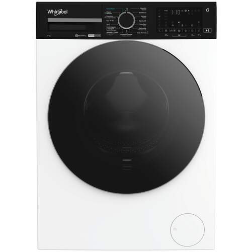 Lavadora Whirpool WPM87WADSSPT - 8 kg, 1400 rpm, Clase A, Display, 11 Programas, Blanco