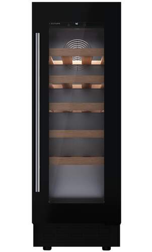 Vinoteca Teka RVU10020 - 3 zonas de temperatura, control humedad, doble cristal tintado, negro