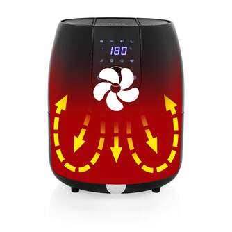 FREIDORA PRINCESS 182025 4,5L 1500W NEGRA