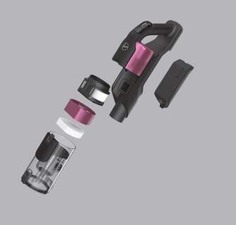 ASPI. ESCOBA HOOVER HF920H 21,6V PARKING 2 BATERIA