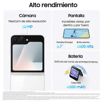 SMARTPHONE SAMSUNG Z FLIP 7 FE 8/256 6,7%%%quot; BLACK