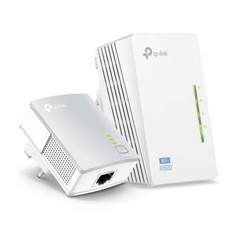 ADAPTADOR PLC TP-LINK AV600 WIFI N300 KIT