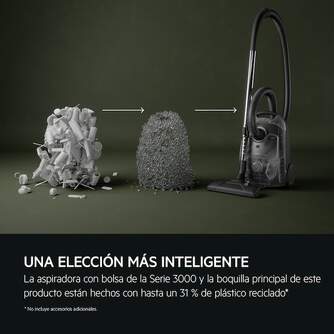 ASPI. TRINEO AEG AB31C1GG 750W C/B FILTRO LAVABLE