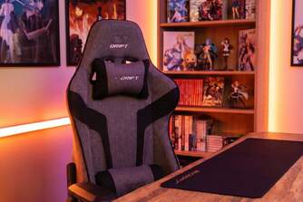 SILLA GAMING DRIFT DR90 XXL GRIS NEGRO
