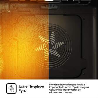 HORNO HISENSE BSA66346PBG WIFI 77L PIRO NEGRO VAPO