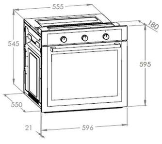 HORNO ARTICA AHB6203X ESTATICO 62L