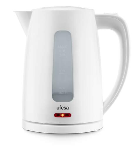 Hervidor Ufesa Eyre - 1,7 L, 2200 W, Blanco