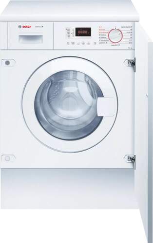 Lavadora secadora integrable Bosch WKD24362ES - Clase E, Lava 7kg, Seca 4kg, 15 Programas
