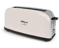 Tostador Orbegozo TOV6210 - 1 Ranura Larga, 2 Rebanadas, 850 W, Vintage, Beige