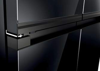 FRI. HAIER HCKR7819DWGB 190x83 4P NF CRISTAL NEGRO
