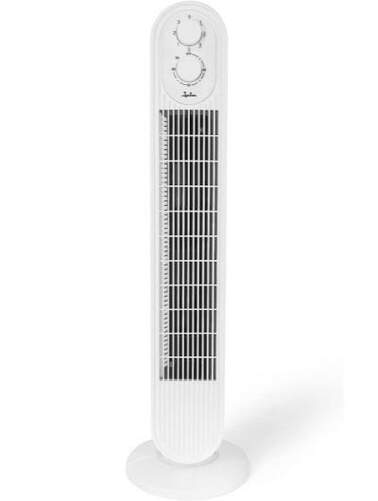 Ventilador torre Jata JVVT3043 - 78 cm, 45 W, blanco