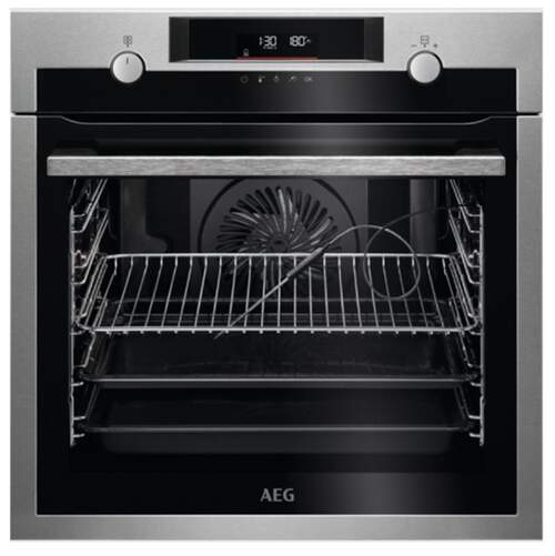 Horno Pirolítico AEG BPE546360M - Clase A+, 45 Programas, Guía Extraíble, Sonda Térmica, Booster